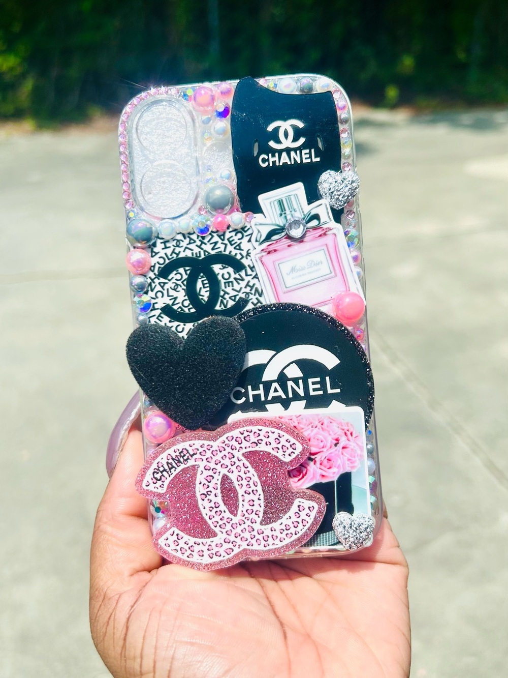 iPhone 16 🖤Bling Phone Case (iPhone 16)
